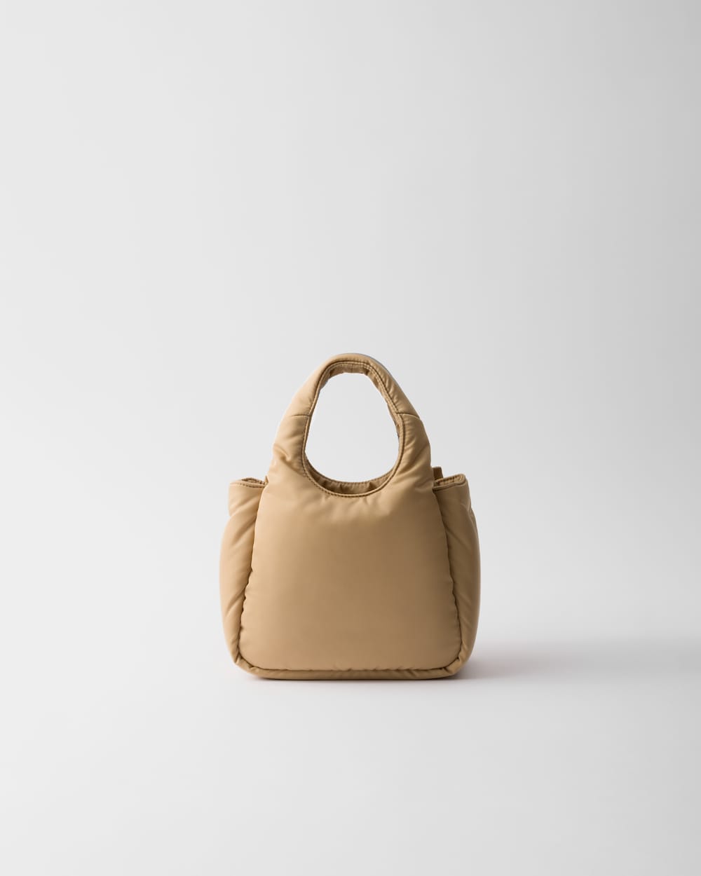 Padded Re-Nylon Mini-Bag With Bow - Image 4